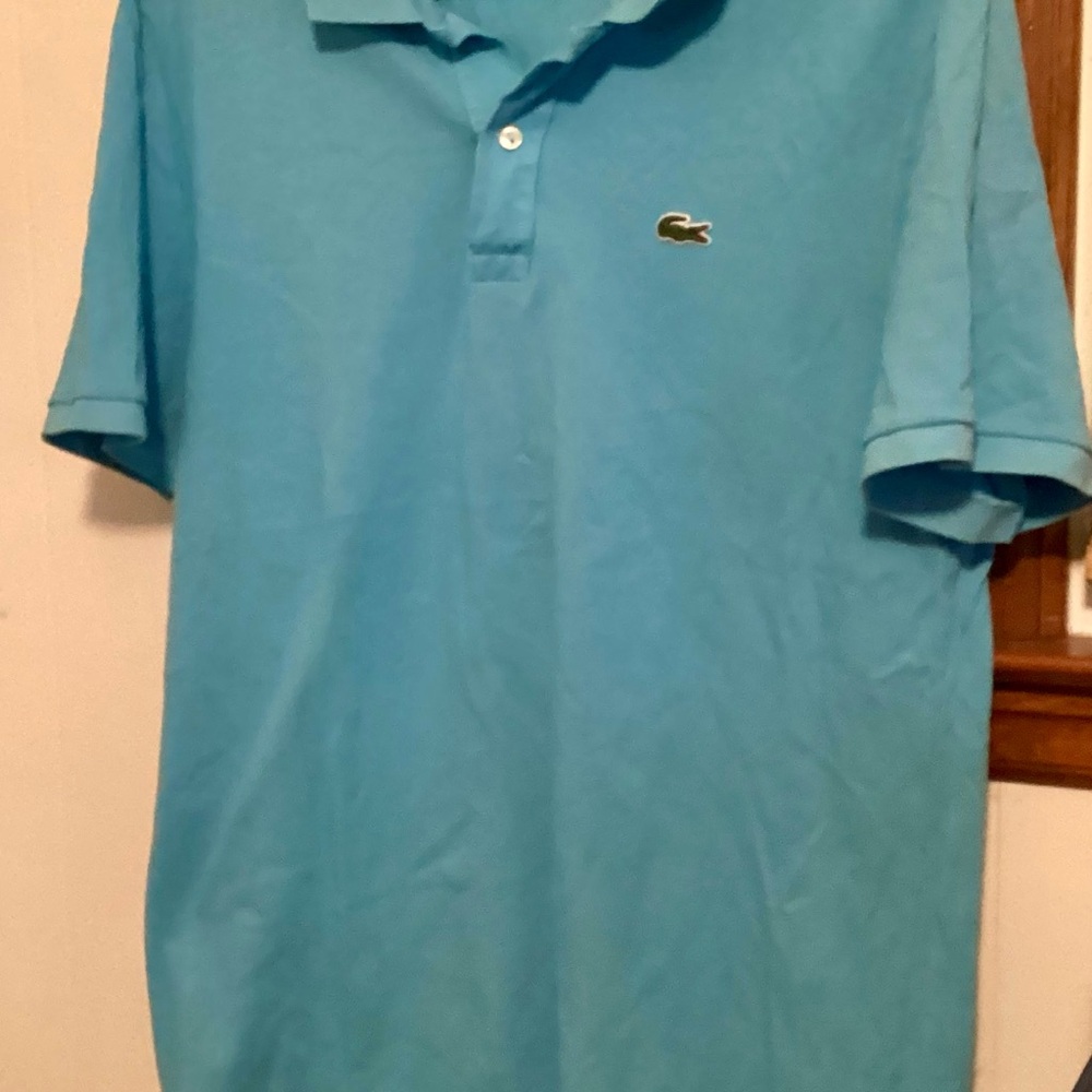 Lacoste Men's Blue Polo Shirt